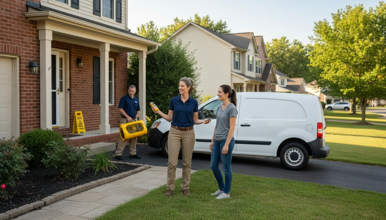 Water restoration image for Fire And Smoke Damage Restoration in Leetonia, OH